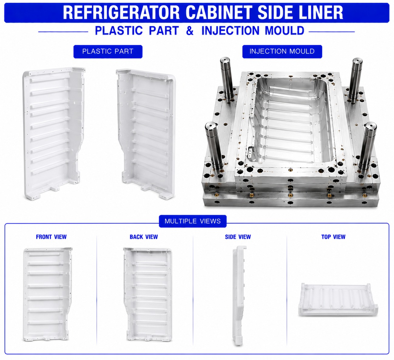 Refrigerator Plastic Cabinet Side Liner